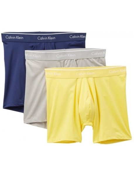 Calvin Klein PÁNSKE BOXERKY - 3 PACK BOXER BRIEF MICROFIBER