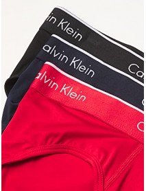 Calvin Klein PÁNSKE SLIPY - 3 PACK MICROFIBER HIP BRIEF