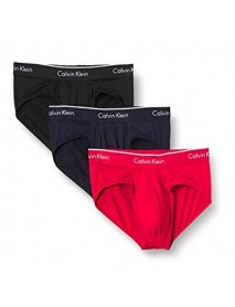 Calvin Klein PÁNSKE SLIPY - 3 PACK MICROFIBER HIP BRIEF
