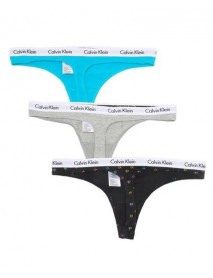 Calvin Klein dámske tangá 3pack