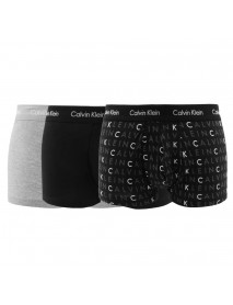 Calvin Klein 3pack pánske boxerky - Low Rise Trunk