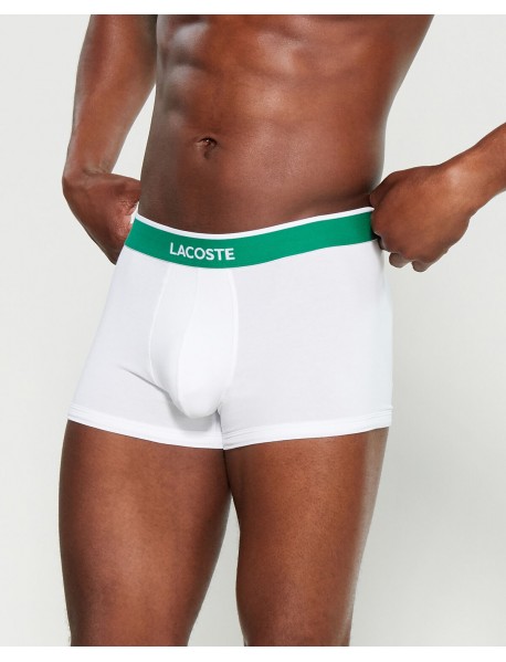 Lacoste PÁNSKE BOXERKY - 3 PACK TRUNK BOXERS