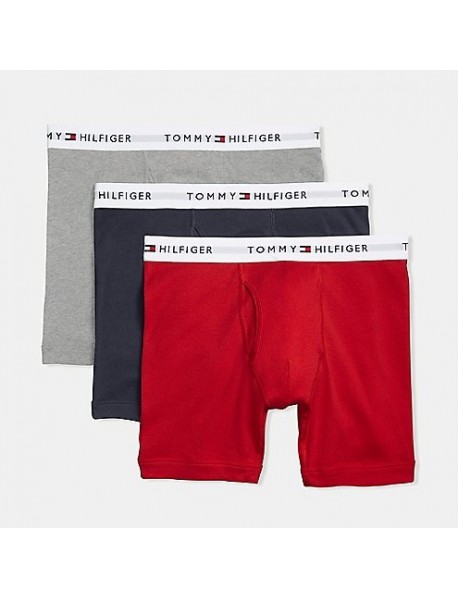 Tommy Hilfiger PÁNSKE BOXERKY - 3 PACK  BOXER BRIEF