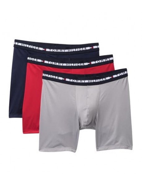 Tommy Hilfiger PÁNSKE BOXERKY BRIEFS - 3PACK MICROFIBER THCOMFORT+