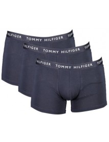 Tommy Hilfiger pánske boxerky 3pack tmavo modré cotton stretch