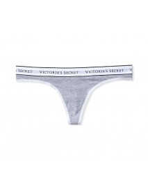 Victoria's Secret DÁMSKE TANGÁ - Logo Cotton Thong Panty