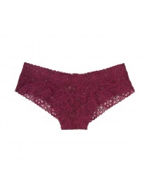 Victoria's Secret DÁMSKE NOHAVIČKY -  Floral Lace Cheeky Panty