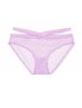 Victoria's Secret  fialové čipkované dámske nohavičky 